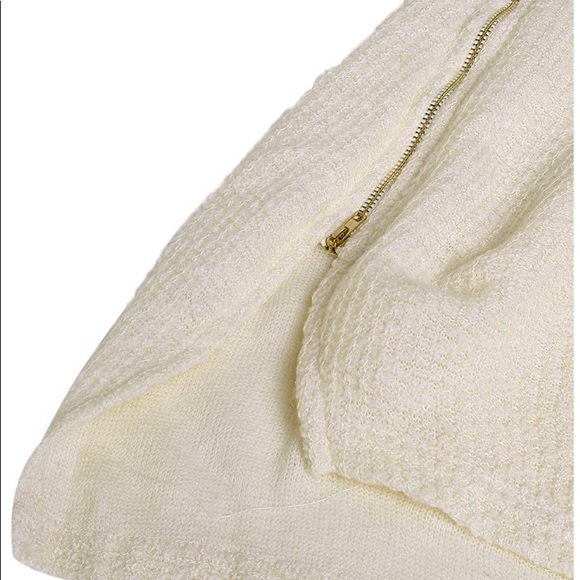 Beautiful women dress zipper sweater dress - Picture 4 of 6